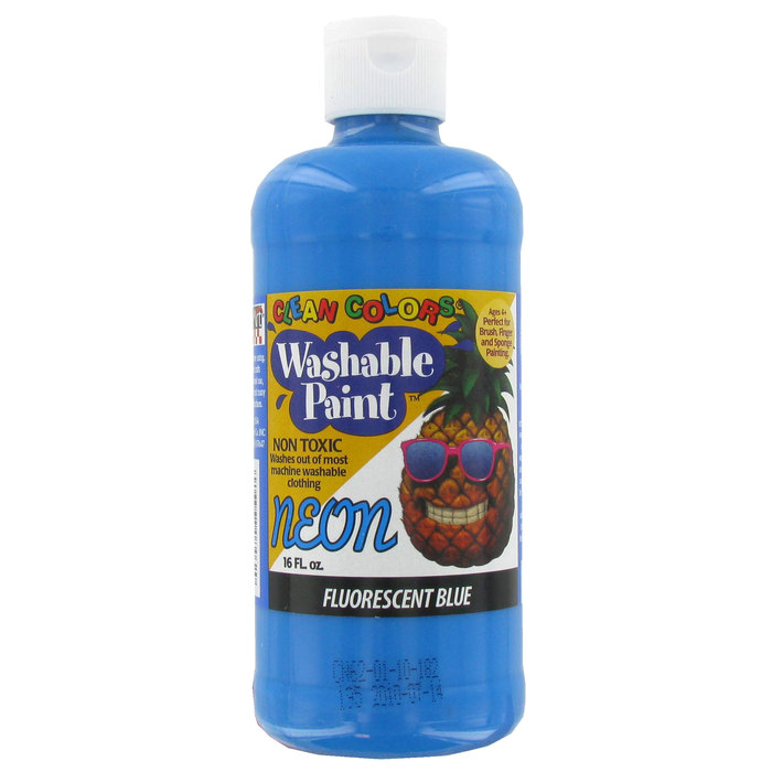 Fluorescent Blue Washable Paint Hobby Lobby 106872